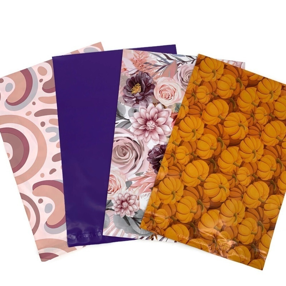 NEW Polymailers Fall Collection (100) 10x13 Self  Sealing‎